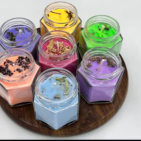 7 chakra healing candle